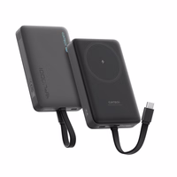 Cuktech CP132ML 10000mAh MagSafe išorinė baterija juoda