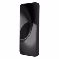 Piršto žiedas "iPhone 16 Plus" dangtelis juodas