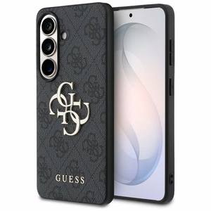Guess dėklas 4G Big Metal Logo for Samsung Galaxy S26 juodas
