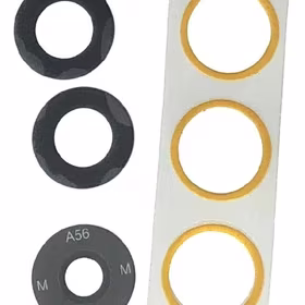 Samsung A566 A56 kameros stikliukas (only lens 3pcs) ORG