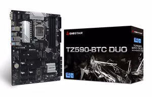 Biostar TZ590-BTC Duo Intel Z590 LGA 1200 (Socket H5) ATX