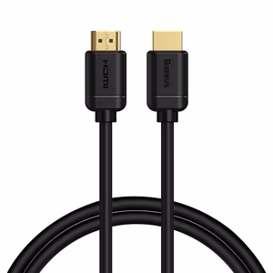 Baseus HDMI 2.0 kabelis 4K 60 Hz 3D HDR 18 Gbps 1 m juodas (CAKGQ-A01)