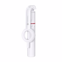 FORCELL F-GRIP MagSelfie S100M selfie lazda su belaidžiu nuotolinio valdymo trikojio stovu balta