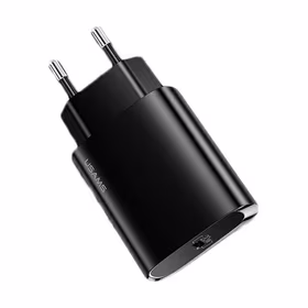 USAMS Tinklo įkroviklis 1xUSB-C T39 20W(only head) PD3.0 Fast Charging juodas/black CC131TC01 (US-CC131)