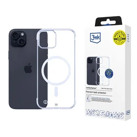 3mk Just20g MagCase Dėklas telefonui Apple iPhone 15 - skaidrus
