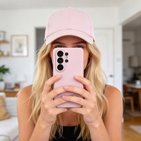 Tech-Protect Silikoninis MagSafe Dėklas for Samsung Galaxy S26 Ultra - rožinis