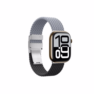 Rinkinys 2 AmazingThing Blend dirželis Apple Watch 45/46/49mm - Pilka-Juoda/Pilka