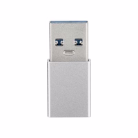 Adapter Type C to USB A 3.0 Blue Star - white