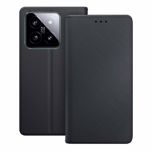 3mk piniginis dėklas telefonui Xiaomi 14 Pro - juodas