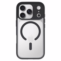 Liavec minkštas dėklas skirtas Iphone 17 Pro juodas