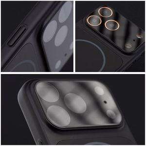 Dėklas MAKE 17 (MagSafe) skirtas iPhone 15 Pro Max juodas