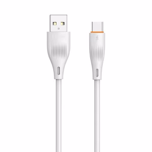 T-PHOX laidas X-Lite Type-C, baltas, 1M 3A