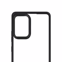 PanzerGlass ClearCase dėklas Samsung Galaxy A72 - permatomas ir juodas