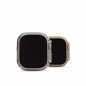 Ringke Slim 2 rinkinys Dėklas Apple Watch Ultra 1/2 (49mm) - skaidrus ir matinė juoda
