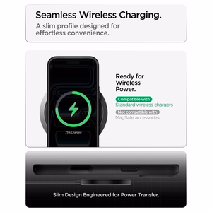 Spigen Ultra Hybrid dėklas, skirtas iPhone 18 Pro Max / 17 Pro Max – spalva: matinė juoda