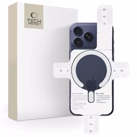 MagSafe Tech-Protect MMP-200 magnetinis žiedas telefonui - baltas
