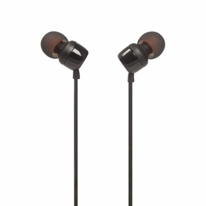 Laidinės ausinės su 3,5 mm jungtimi JBL T110 juodos