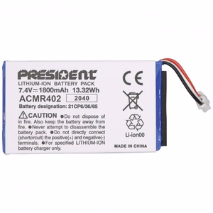 President Jerry ASC AM/FM CB Portable Radio Black