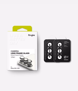 Ringke Camera Frame Protector 2-Pack for Samsung Galaxy S26 / S26+ - juodas