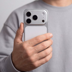 Защита камеры из закалённого стекла Tech-Protect Camfull Fit+ для iPhone 18 Pro Max – серебристая