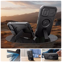 Tech-Protect Kevlar Magnetinis dėklas telefonui iPhone 17 - Juodas