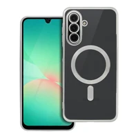 ELECTRO MAG COVER dėklas telefonui suderinamas su Magnetiniu MagSafe SAMSUNG A26 sidabrinė