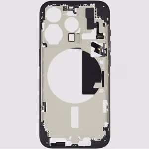 Vidurinis rėmelis suderinamas su iPhone 15 Pro / Mėlynasis titanas / OEM