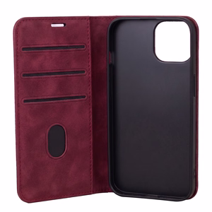 Smart Suede dėklas Honor 600 / Honor 600 Pro bordo