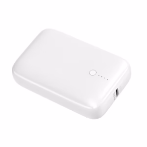 Išorinė baterija POWER BANK Platinet 10000mAh (1xUSB; 1xType-C; 20W) baltas