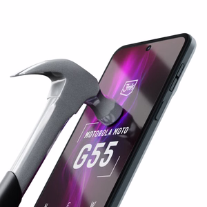 Hibridinis stiklas 3mk FlexibleGlass Motorola Moto G55 5G