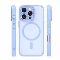 Mag Matt dėklas iPhone 16 Pro 6,3" šviesiai mėlynas