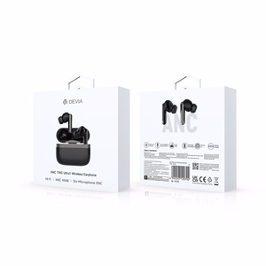 Devia Bluetooth ausinės TWS Ultra1 baltos su ANC