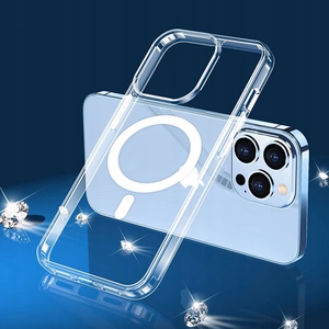 Tech-Protect MagMat Magnetinis dėklas telefonui iPhone 13 Pro Max - skaidrus