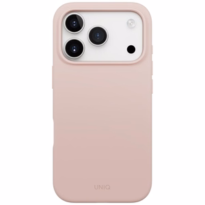 Uniq Lino iPhone 17 Pro Magnetinis įkrovimo dėklas - rožinis