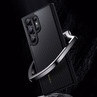 Benks Montage Magnetinis Armor Pro Kevlar Dėklas Metalinis Rėmas 600D+1500D (MA41) Samsung Galaxy S24 Plus juodas