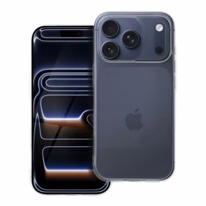 Dėklas Clear 2mm skirtas iPhone 17 Pro skaidrus