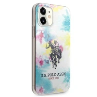 US Polo USHCP12SPCUSML iPhone 12 mini 5,4" dėklas telefonui - įvairiaspalvis Tie & Dye Collection