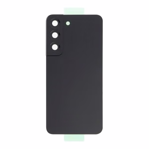 Galinis dangtelis Samsung S22 5G S901 Phantom Juodas (su kameros stikliuku) OEM