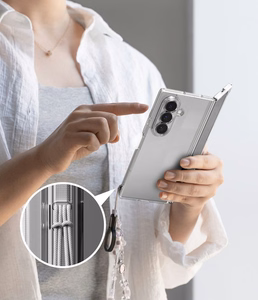 Ringke Fusion dėklas, skirtas „Samsung Galaxy Z Fold 8 Ultra“ – skaidrus
