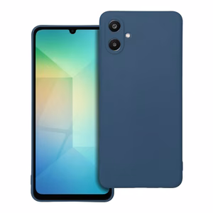 Minkštas dėklas telefonui SAMSUNG A06 4G tamsiai mėlynas