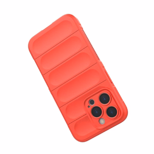 Magic Shield dėklas telefonui iPhone 13 Pro Max lanksčios šarvuotos raudonos spalvos dangtelis