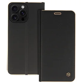 Wonder rėmelio dėklas Iphone 16 Pro Max juodas