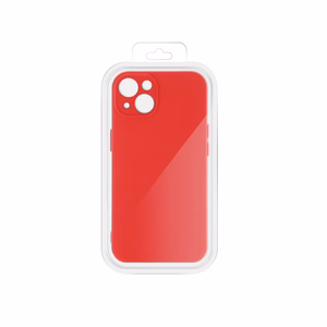 Silicon Box dėklas for iPhone 17 6,3" raudonas