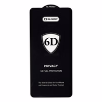 Tel Protect Full Glue 6D privatumo Grūdintas stiklas skirtas SAMSUNG GALAXY S26 juodas (su pirštų atspaudų atrakinimu)