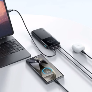 Išorinė baterija Joyroom JR-PBF20 juoda 10000mAh 25W (PD / QC3.0)