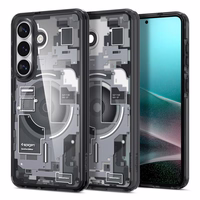 Spigen Ultra Hybrid Mag MagSafe Dėklas for Samsung Galaxy S26+ Zero One - Clear juodas