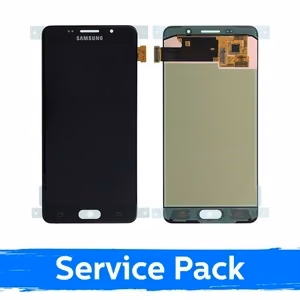 LCD дисплей для Samsung A510 A5 2016 чёрный (Service Pack)