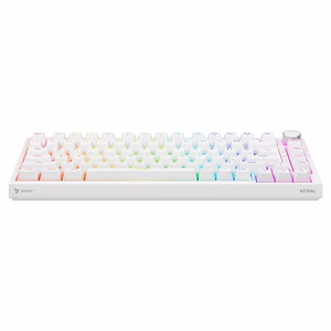 Savio ASTRAL WHITE JADE клавиатура игровая USB QWERTY US International