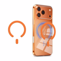 MagSafe Tech-Protect MMP-200 magnetinis žiedas telefonui - oranžinis