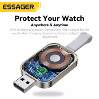 Belaidis Įkroviklis Essager "Bay Portable L" Baltas (Apple Watch)